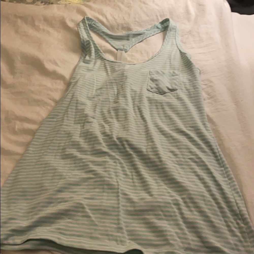 Striped Workout Tank